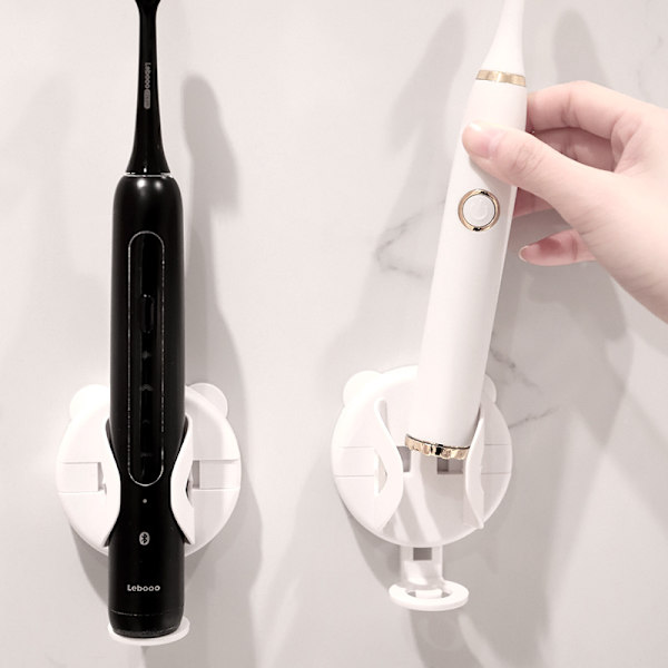 2-pack Elektrisk Tandborste Stativ Tandborsteställ Elektrisk Tandborste
