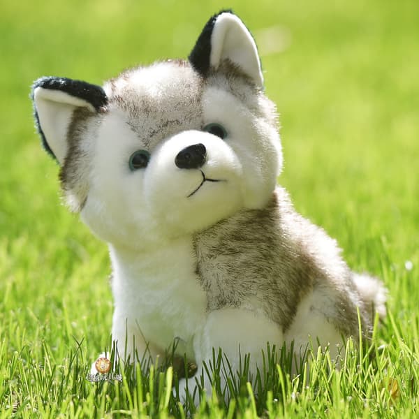 Lasten lahjat, husky, pehmolelu, pehmosimulaatiolelu, holid