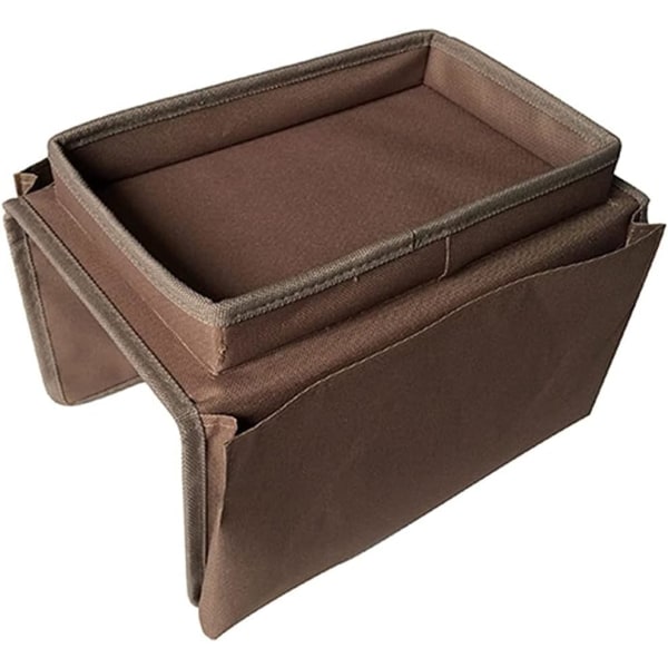 Sofa Organizer Bakkeholder Sofa Armlæn Opbevaringspose med Kop DXGHC