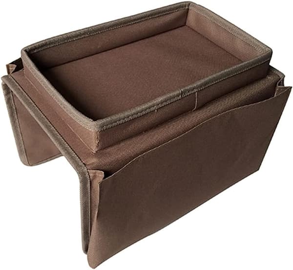 Sofa Organizer Tray Holder Sofa Armrest Oppbevaringspose med kopp DXGHC