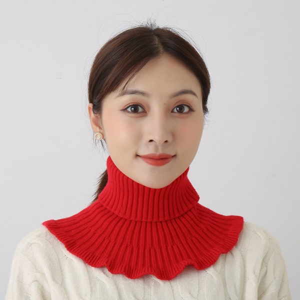 2PCS Women's pullover scarf autumn and winter hundred match warm