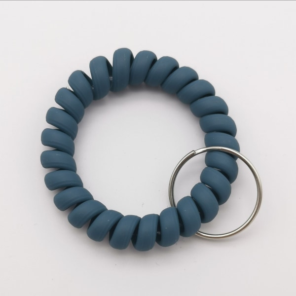 10st Elastiskt Armband Spiral Wrist Coil Ring Armband För Bastu