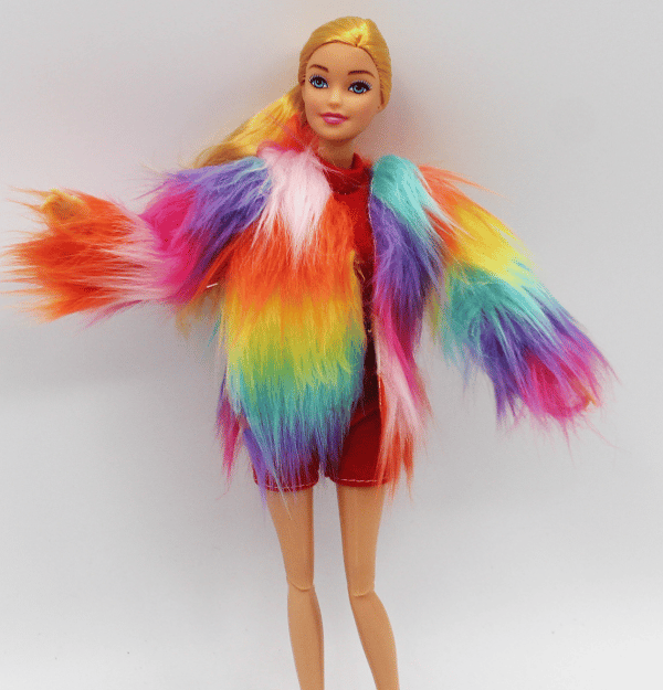 10 stycken 30cm Barbie dockkläder tröja kappa hatt kostym fa