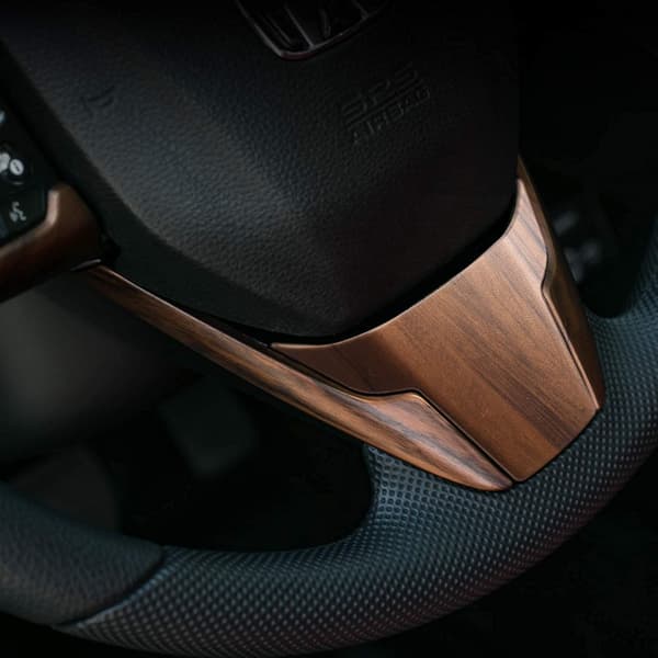 Honda CRV Rattskinn Dekal for Rattet Interiør Peach Wood