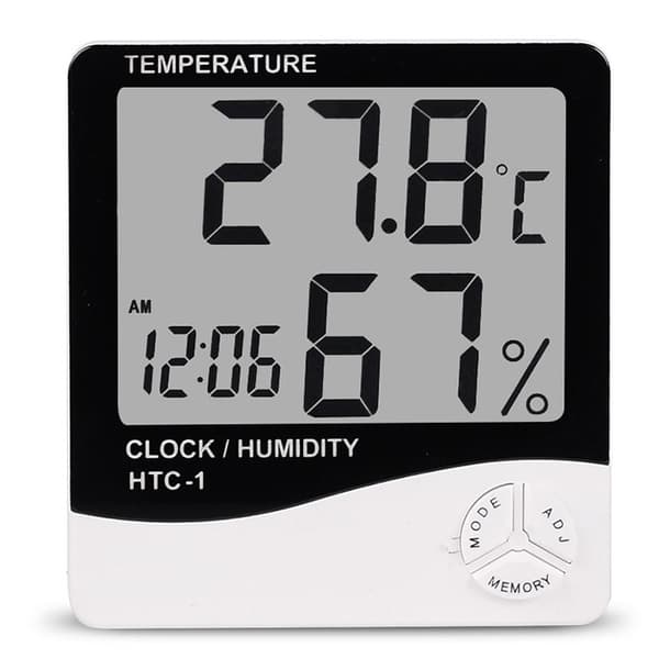 Digital Termometer Hygrometer Inomhus Väderstation För Hem Mi