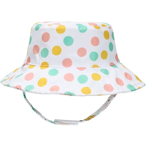 Solhatt för Bebis & Barn, Vändbar, Solskydd, Flickor & Pojkar, Sommar A