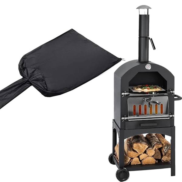 Ulkotakka Pizza-uunikansi Puutarha Grillauskansi Pizza-uunikansi B
