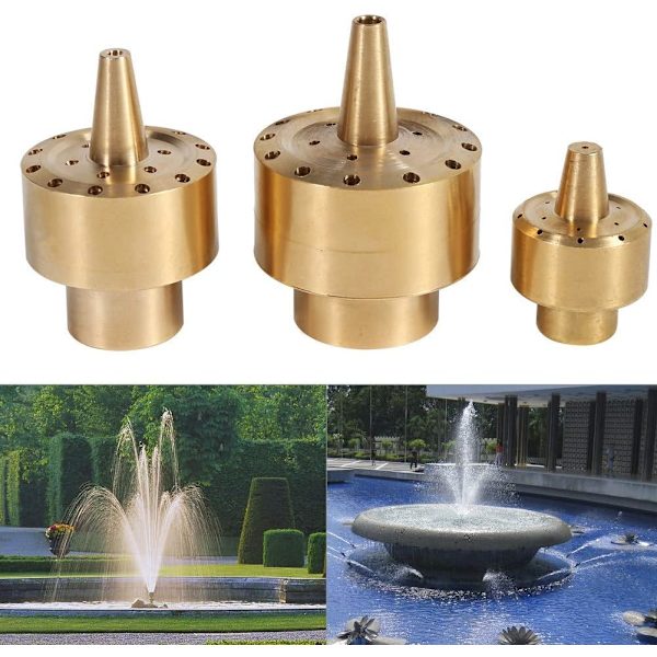 Gullmessing Sprøytehode for Hagevannfountain, Dam, Dusjing Ac
