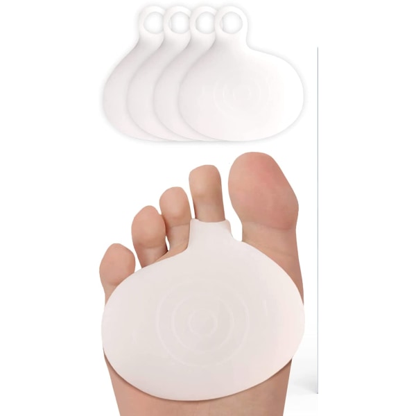 Metatarsal-tyynyt Plus - 25 % enemmän pehmustetta - 4 kpl - Jalkatyynyt