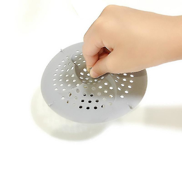 2 stk. Sink Strainer Beskytter, silikon Dusj Avløpsdeksler, bad P