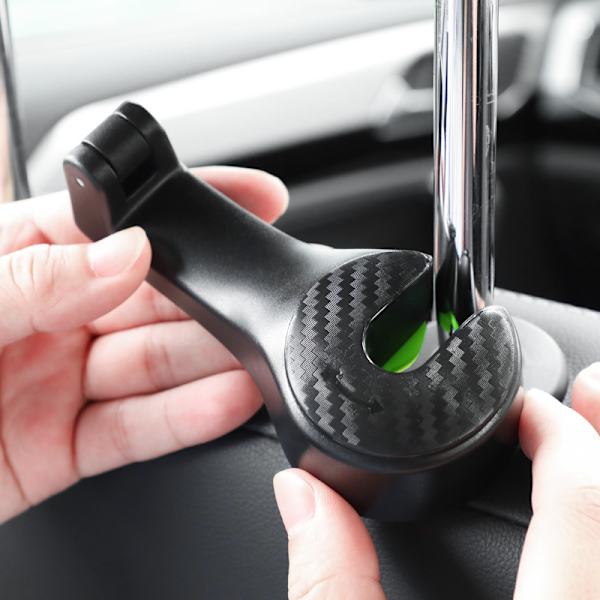 Idea Car 2 i 1 Baksete Multifunksjons Kroker Mobiltelefon