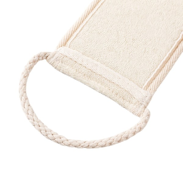 Naturlig loofah lång remsa dra tillbaka handduk torr etoupe gammal wa