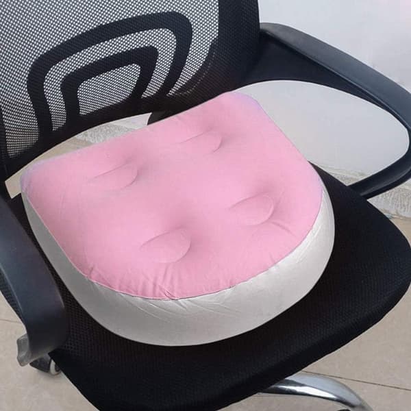 1 x Oppustelig Spa Massagepude med Sugkopper