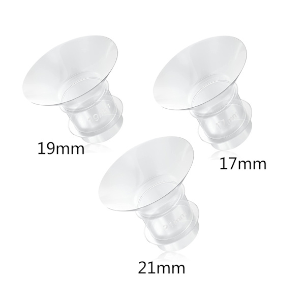 17 mm / 19 mm / 21 mm Flangi-insertti yhteensopiva Medela / Willow /