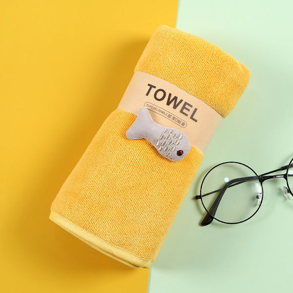 7 stycken mjuka mikrofiberhanddukar, absorberar vatten, tvättbar hemma, mjuk och skön