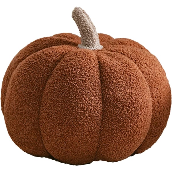 Fluffy Pumpkin Pillow - Dekorative græskar til hjemmepynt - R