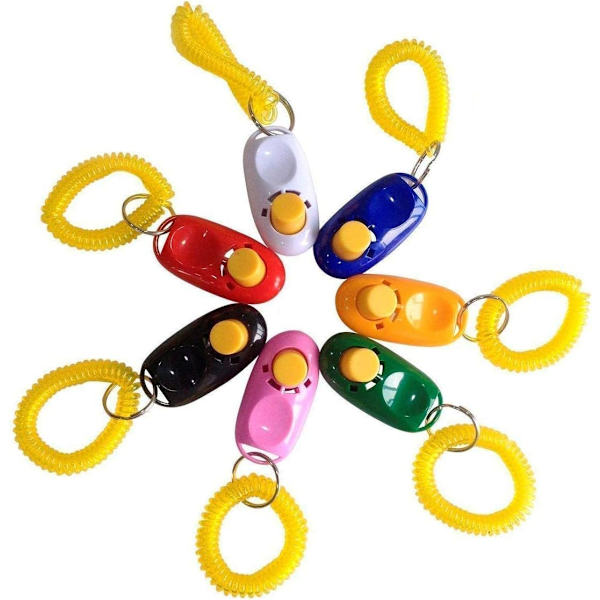 Hunde-klikkere med armbånd - Farverige og praktiske, enkle og effektive