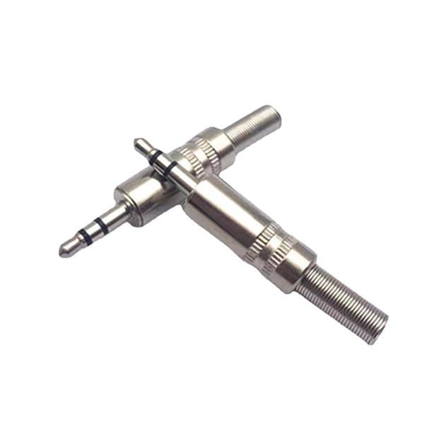 12 stk Loddejack-stik 3,5 mm 3-polet, Audio Loddeforbindelse DXGHC