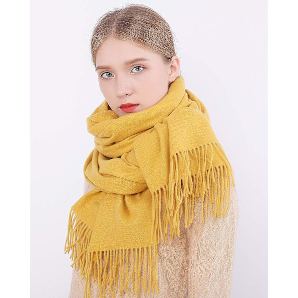 Talvinen Lämmin Huivi Shawl Wrap Naisille ja Miehille Pitkä Suuri Pehmeä Sc