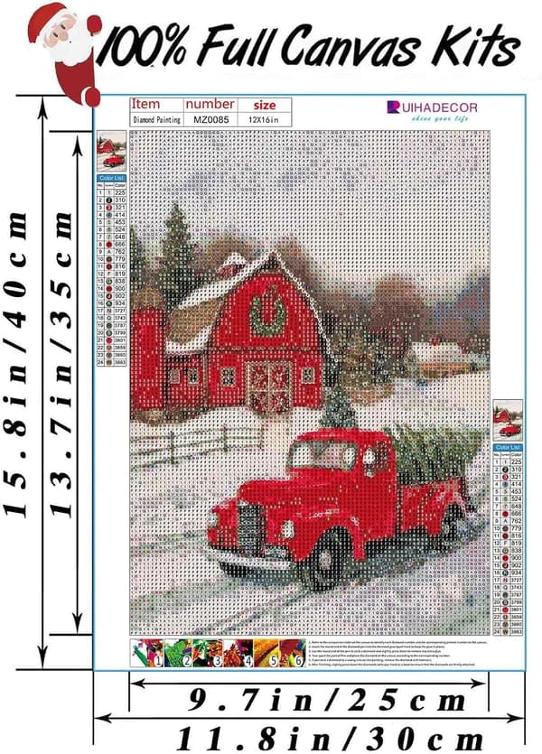 Juldiamantmålning-kit för vuxna, snögubbe diamant DXGHC