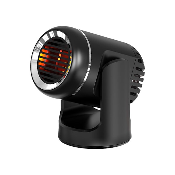 Bildevarmer, 12V 120W Bærbar Bildevarmer med 360° Rotasjon