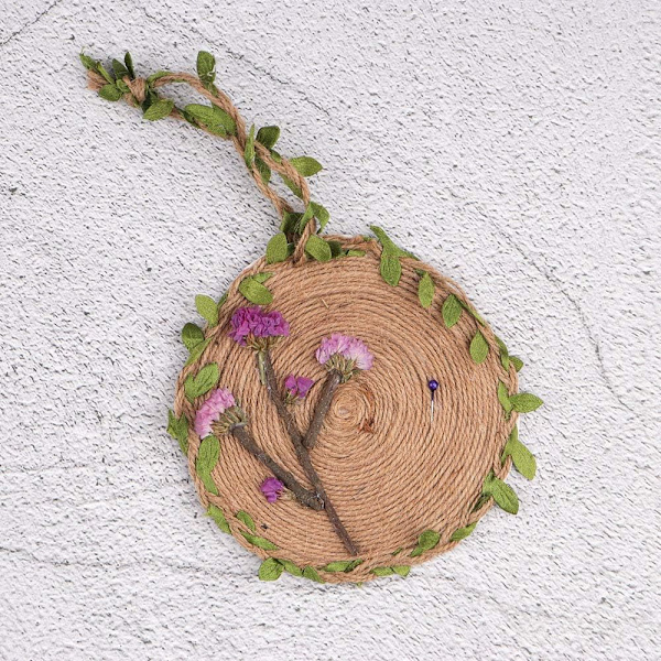 20M Naturjute Rep, konstgjord bladrep, DIY konstgjord blad