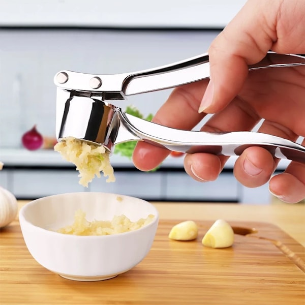 Multifunktionel Hvidløgspresser Hvidløg Cookie Squeezer Gi