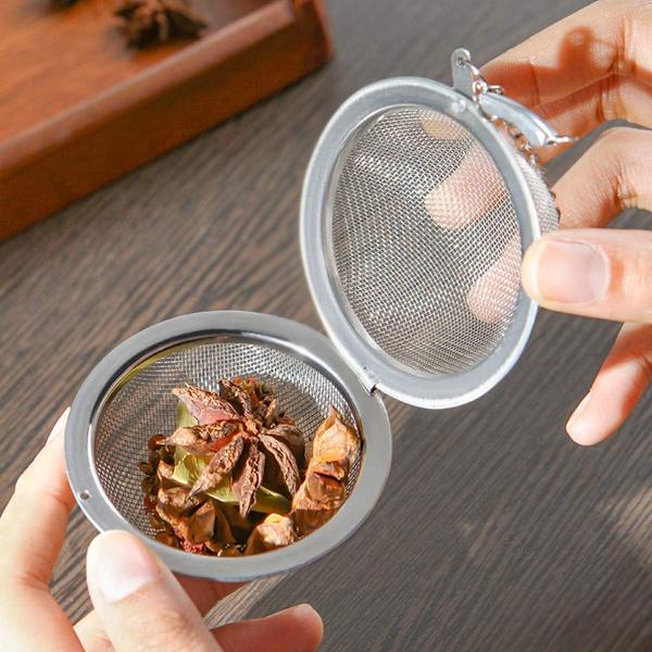 2 Pak Te-Infuser (4,5 cm) - Rustfrit Stål Te-Sigte Foo DXGHC