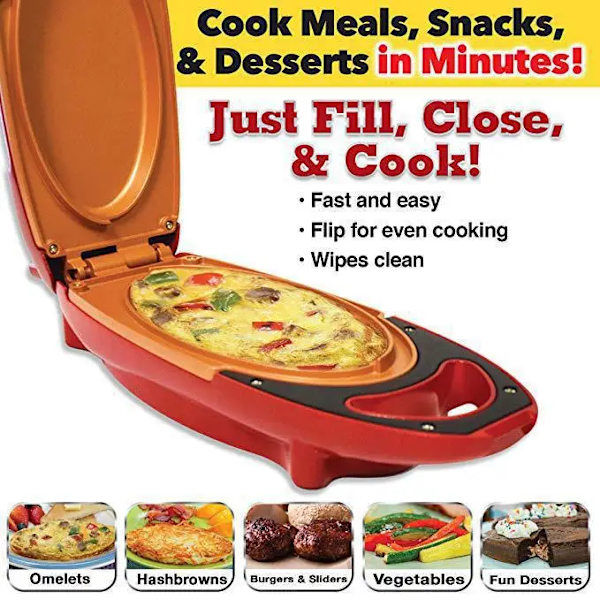 110V/220V Non-stick Elektrisk Crepe Maker Pizza Pandekage Bageovn DXGHC