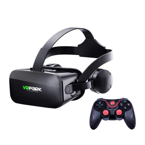 Nye VR-briller J20 3D VR BOX-hoved iført 4K-filmpanorama Mo