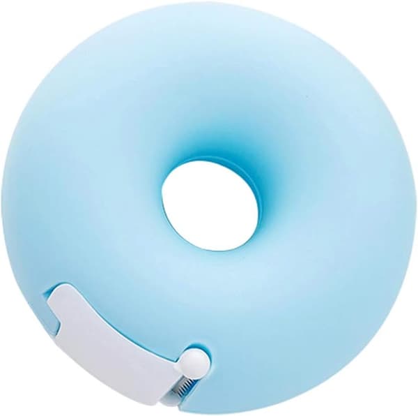 Tejpdispenser, Tejpdispenser med 1 Rulle Mini Tejp (Blå)