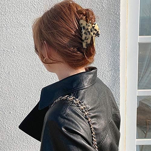 Sæt med 2 Store Hårclips til Kvinder og Piger, 9,5 cm Store Voksne H