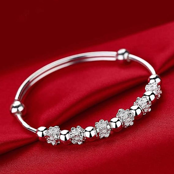 Perle-spinner armbånd for kvinner og jenter - lindrer angst, kan åpnes enkelt