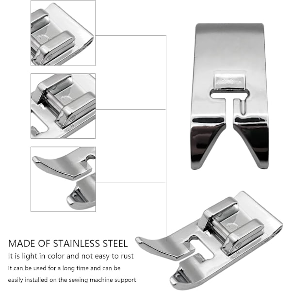 6 Stykker Symaskine Trykfod, Snap-On Trykfod St DXGHC