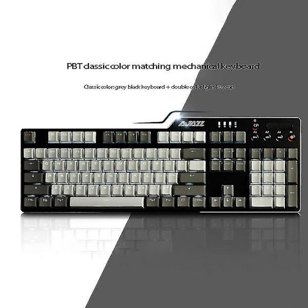 Ak35i Pbt Gaming Tangentbord Mekaniskt trådanslutet tangentbord 104 nycklar DXGHC