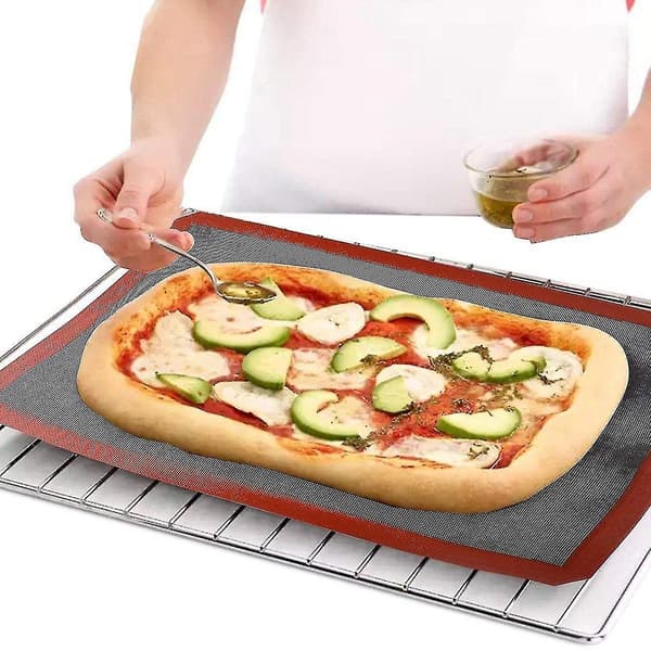 2 st Silikon Bakmatta, non-stick Ugnsfolie Percompa DXGHC