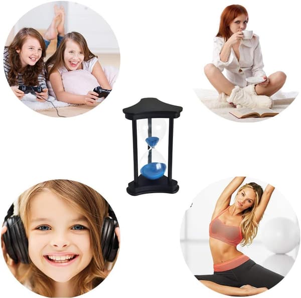 Tidsglas 30 Minutter Tidsglas Timer til Pynt Sandglas T DXGHC