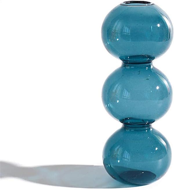Hydroponisk Blomvas, Tre Klot 16,5 cm Hög Transparent Växt G