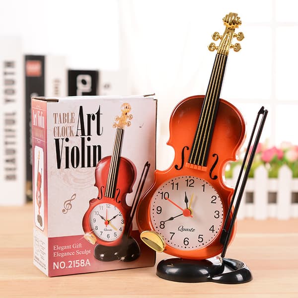Simulointiviolin herätyskello luova musiikkivälinetila