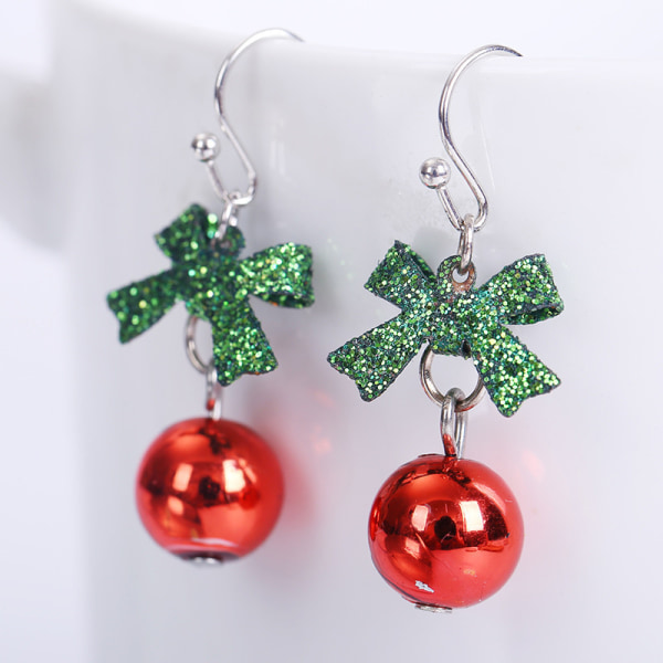 Christmas earrings Pink Christmas gifts