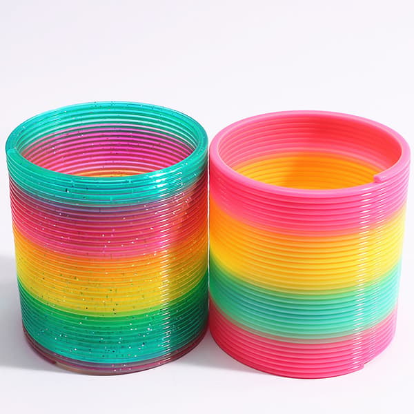 2 kpl 8,6 * 9 cm Magic Spring Rainbow - Leikkikiekko Rainbow C