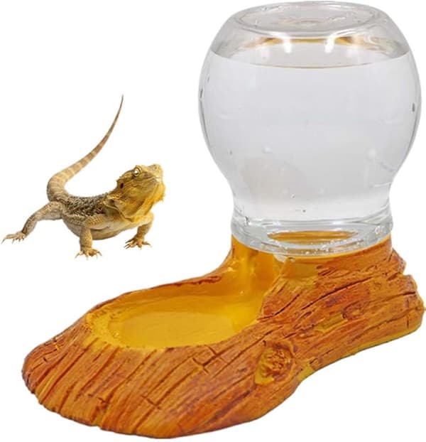 Reptilvattenflaska Hamster Vattendispenser Vattenkopp, Auto DXGHC