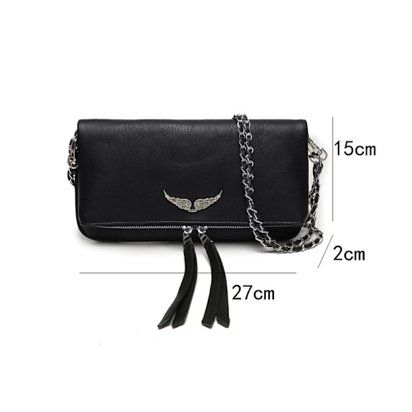 Stilig kjede tote skulder veske pendler crossbody veske