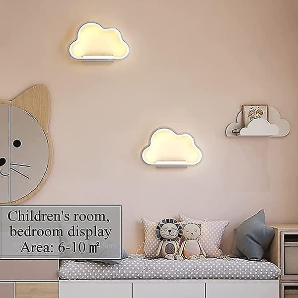 20w inomhusvägglampa, minimalistisk design molnform LED-vägg DXGHC
