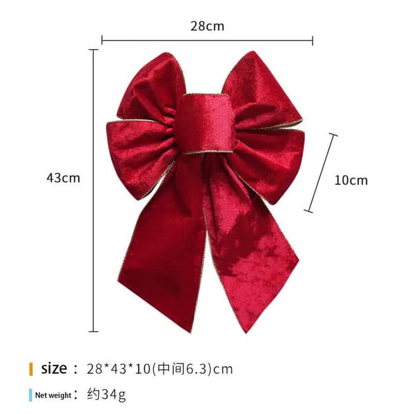 2 kpl Joulu 10cm leveä sametti vyö sametti vyö flokkaus kylkiluu
