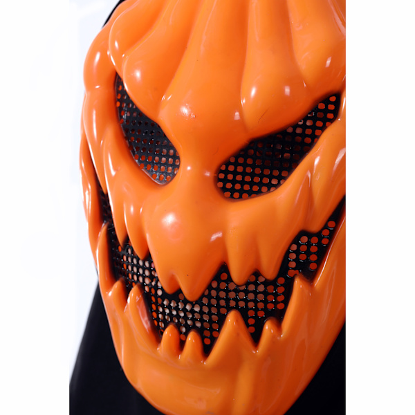 1 Förpackning Party Pumpa Skräckmask Plast 3D Spöke Festival Simula