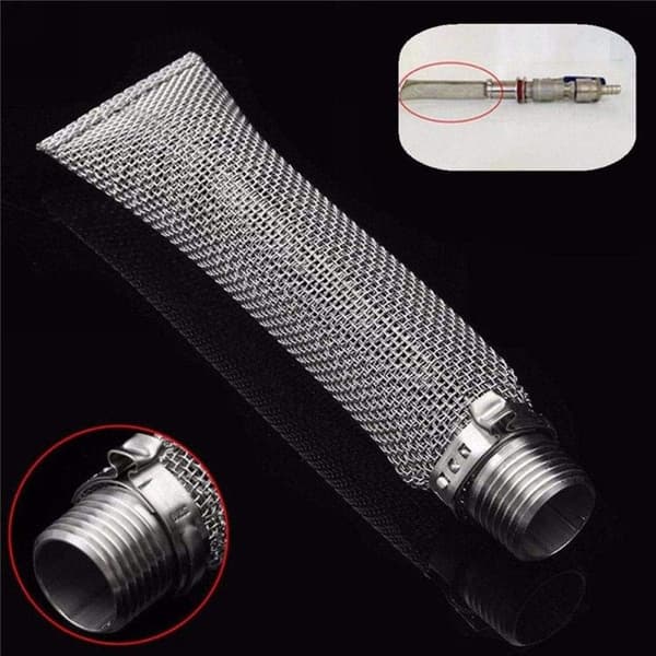 6-tommer Bazooka-si  med kogningssi (1/2\" NPT) med rørfitting (1/2\"