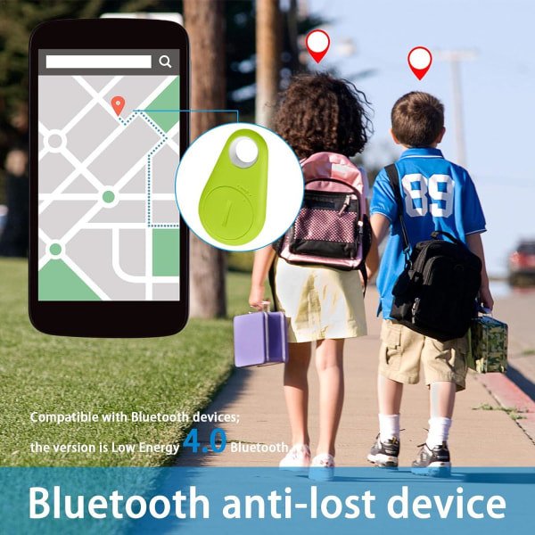Nøglefinder Find Nøgler Mini Locator Tracker 5.0 Anti-Lost Alarm 3 stk.