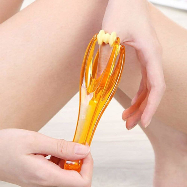 5 stycken Orange Fingerledsmassager Handhållen Blodcirkulation