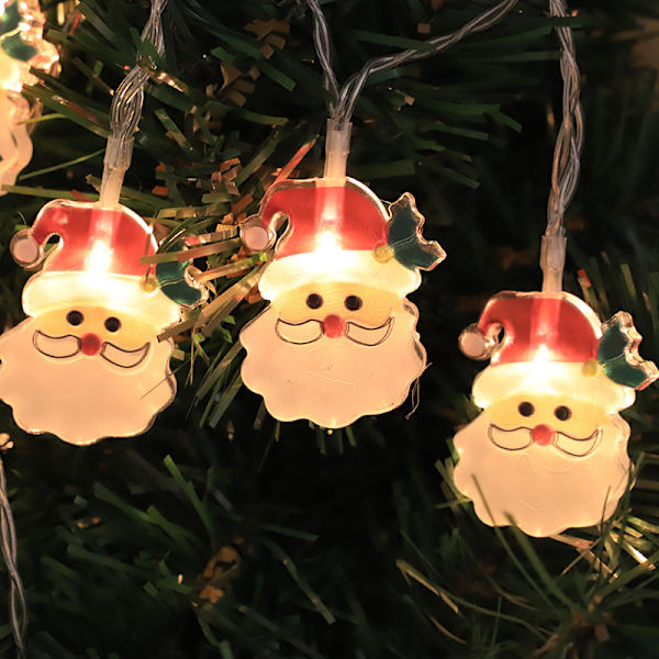 6 meter 40 lys LED julelysstreng juletre